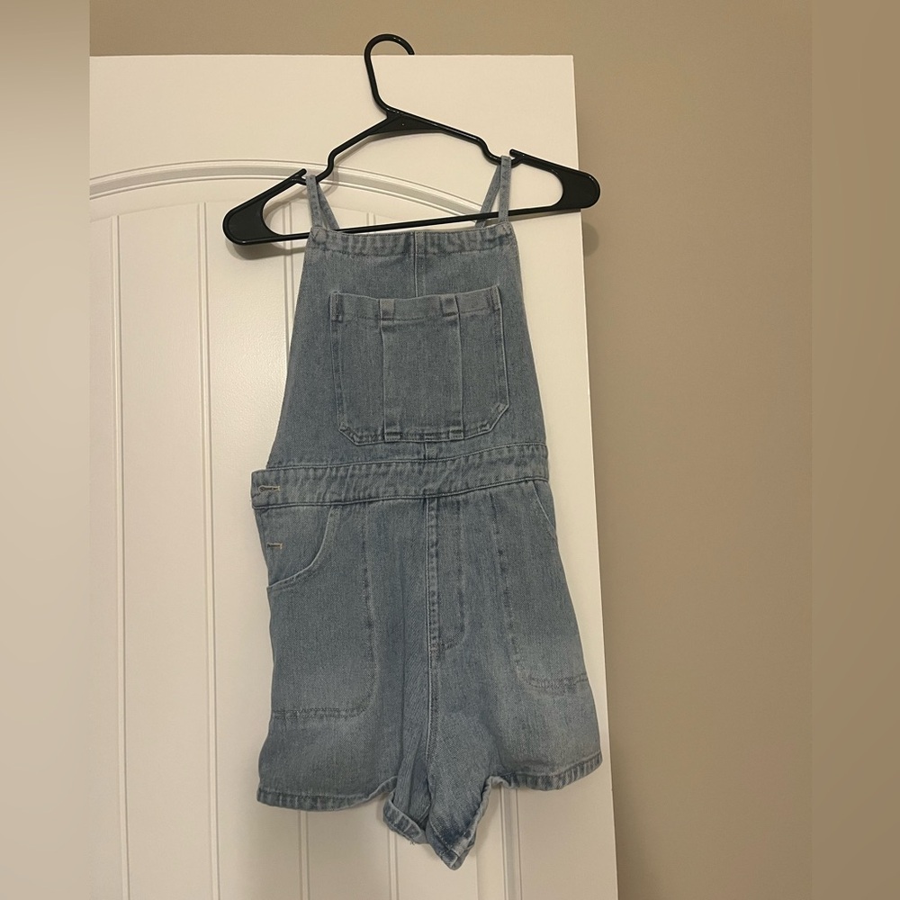 Bluivy Light Blue Denim Overalls